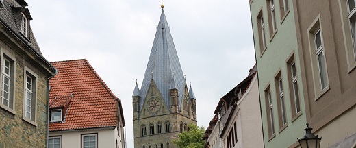 Das Bild zeigt den Dom in Soest