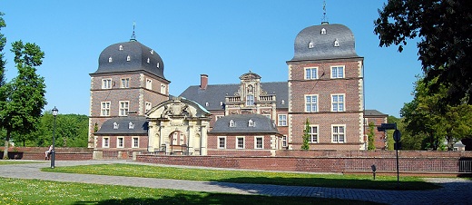 Das Bild zeigt das Schloss Ahaus
