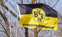 Das Foto zeigt die Vereinsflagge des BVB 09 Borussia Dortmund, Quelle: Pixabay